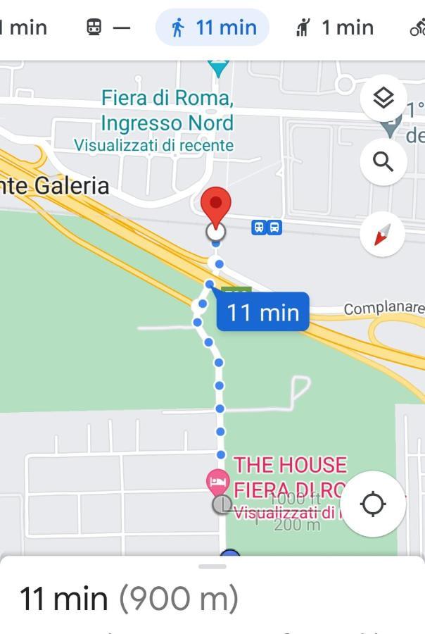 Bed and Breakfast The House Fiera Di Roma Aeroporto Fiumicino Понте Галерія Екстер'єр фото